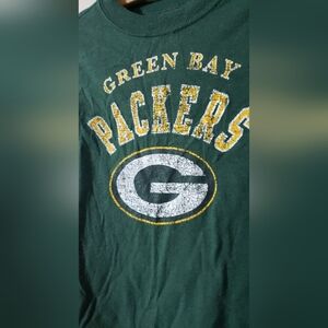 3/$20 NFL Green Packers Kids Long Sleeve Tee Shirt, Size 4T